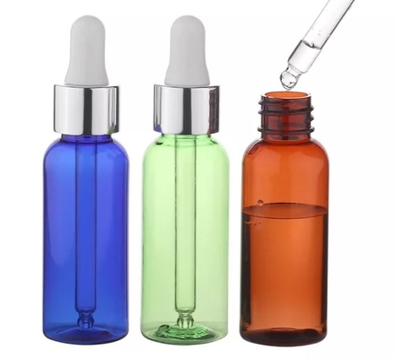 50ml Glass Essential Oil Dropper Bottle Plastic Pet Amber