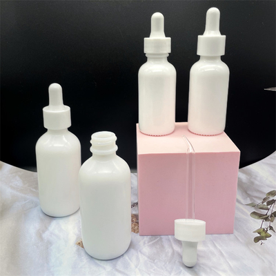 1oz 2oz White Ceramics essential oil sample bottles In Stock