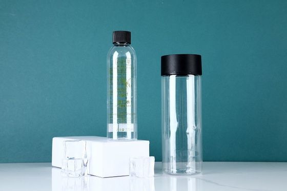 Plastic water drinking bottle , juice beverage bottle ,milk tea bottle ,round shape plastic soft drinks bottle