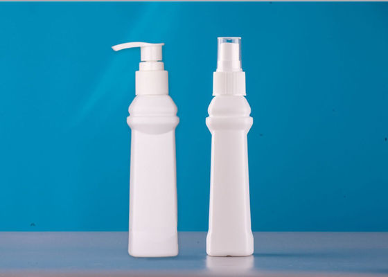 White 130ML Plastic Empty Bottles With Tamper Evident Cap Refillable
