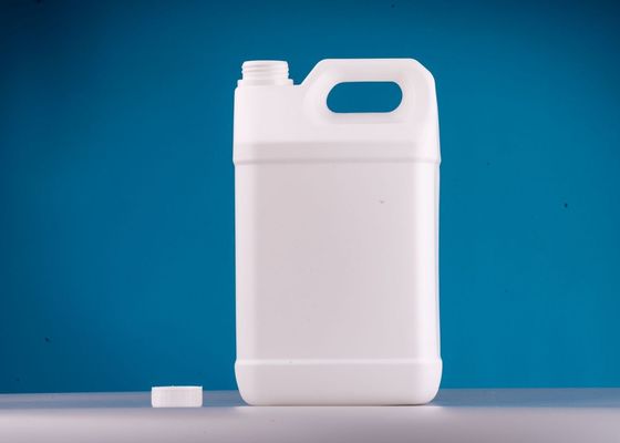 5L Liquid Detergent Plastic Bottle For Laundry Car Washing Kitchen With Ripped Lined Caps