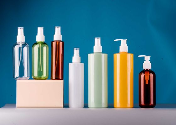 280ML Empty Clear Shampoo Bottles with Pumps, BPA-Free, Lightweight Bottles, Body Shower Wash Bottles