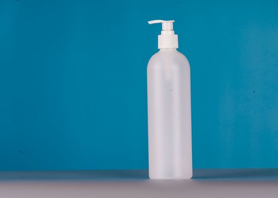 600Ml Shampoo Conditioner & Body Wash Dispenser White Plastic Refillable Transparent Bottle with Pumps