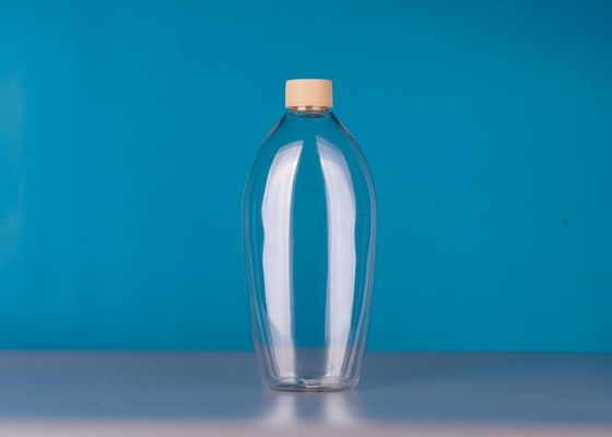 PET 500ml Plastic Bottle Lotion Mouthwash Bottle Optional Cap