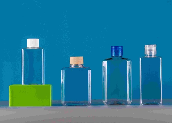 130ml Pet Plastic Bottle Cosmetic Custom Color With Flip Top Cap