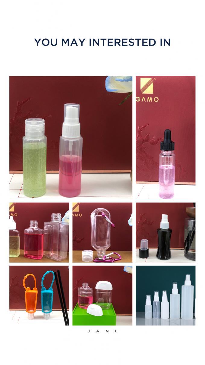 200ML Empty Body Wash Clear Shampoo Plastic Bottle Hand Wash