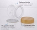 Round Pet Plastic Jars With Lids Food Grade 6 Oz 8 Oz 8 Oz