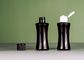 70ML Travel Kit Bottle, BLack Portable Plastic Multipurpose Cosmetic Toiletries Travel Refillable Bottles