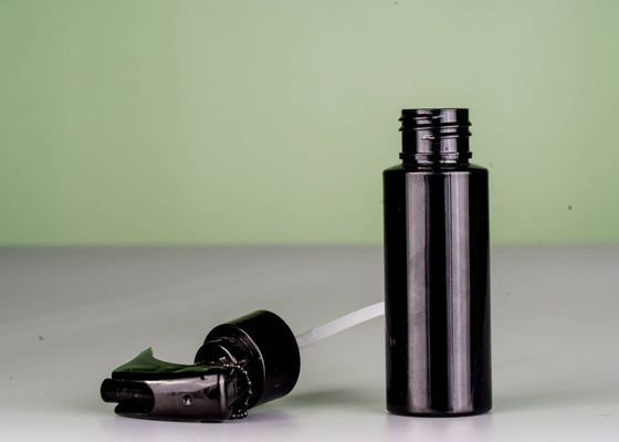 60ML Travel Kit Bottle, Black Portable Plastic Multipurpose Cosmetic Toiletries Travel Refillable Sprayer Bottles