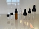 Empty Glass Cosmetic Essential Oil Bottles 4ml Small Size With Droppers