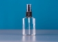 60ml Pet Cosmetic Fine Mist Spray Bottle Transparent