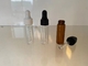 Custom Round Shoulder Essential Oil Dropper Bottles 4ml Screen Printing