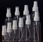 Perfume Alchohol Hand Sanitizer Spray Bottle 80ML 100ML Clear PET Plastic