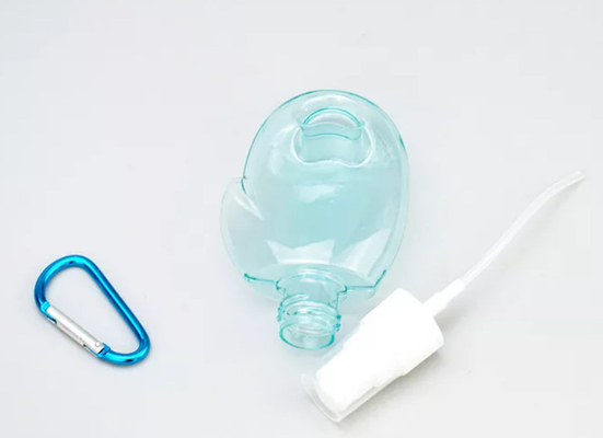 Custum PETG Empty Refillable Travel Kit Bottles With Flip Cap